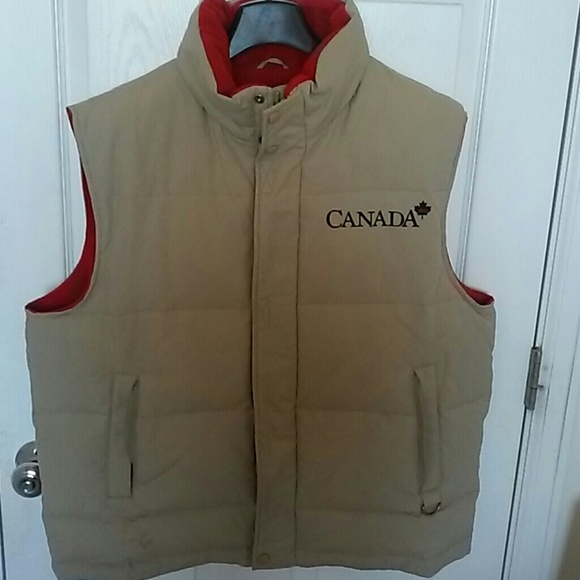 CANADA Down-filled Vest Medium - Picture 1 of 8